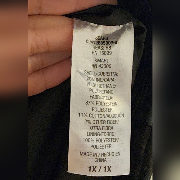 NWOT Simply Emma Faux Leather Biker Jacket - Picture 5 of 6